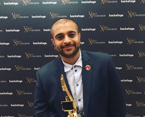 Sovas and Kabir Statue